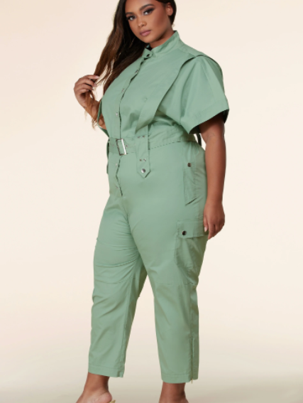 Out and About Jumpsuit - Plus Size (20% off)